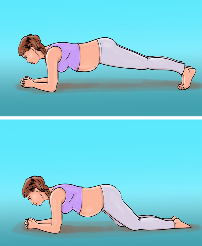 B&agrave;i tập gi&uacute;p b&agrave; bầu giảm đau khi sinh